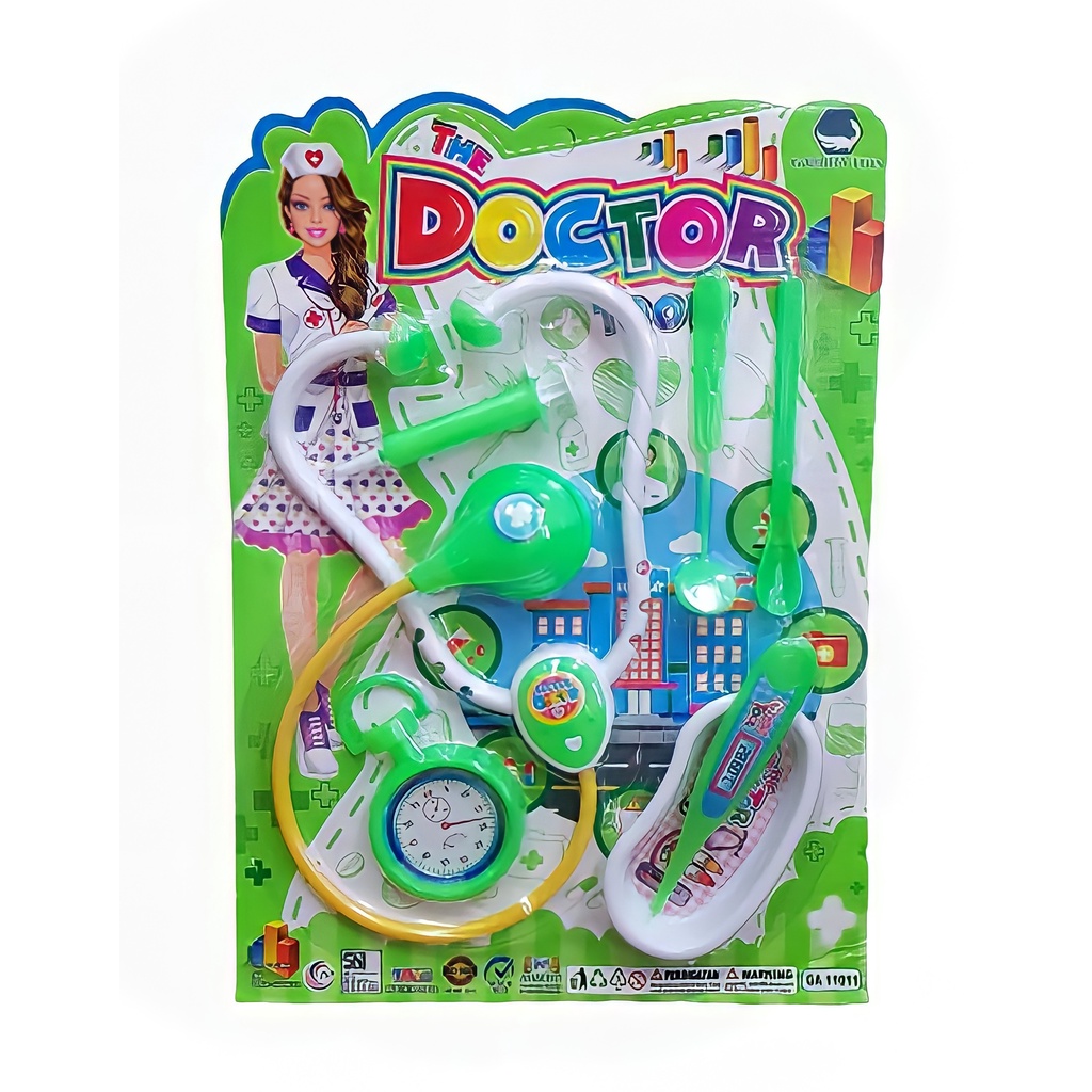 ( BISA COD ) PROMO Mainan Edukasi Anak Dokter Dokteran / Mainan Anak Dokter Set / Mainan Anak Perempuan / Mainan Anak Laki Laki SNI Murah Image 4