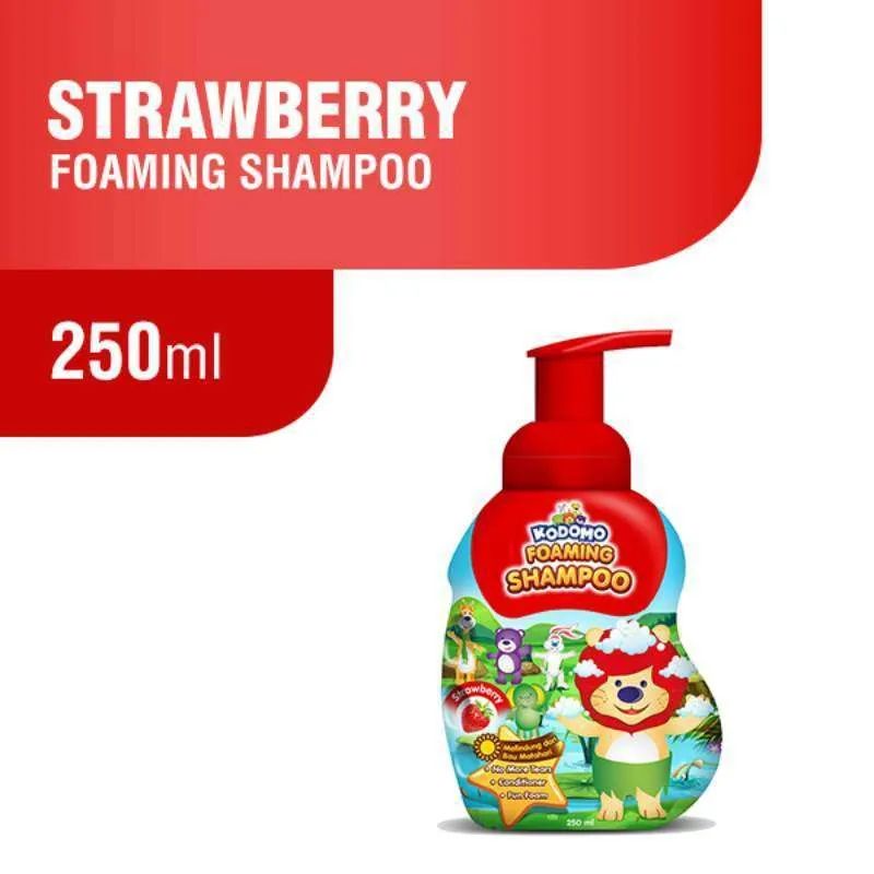 Kodomo Foaming Shampoo 250ml Pump - Kodomo Shampo Anak - Shampoo Anak