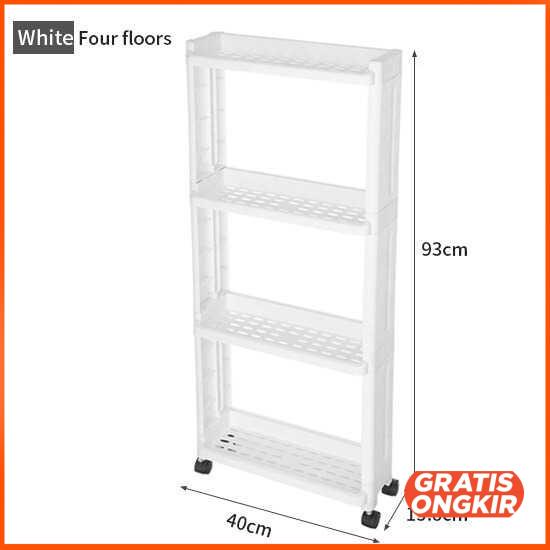 Rak Penyimpanan Organizer Dapur Storage Rack Tray 30-00843 4 layer