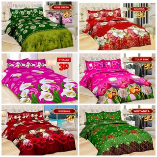 Ss Bedcover Set BONITA  PART A 180 Flat 180x200 King Size 