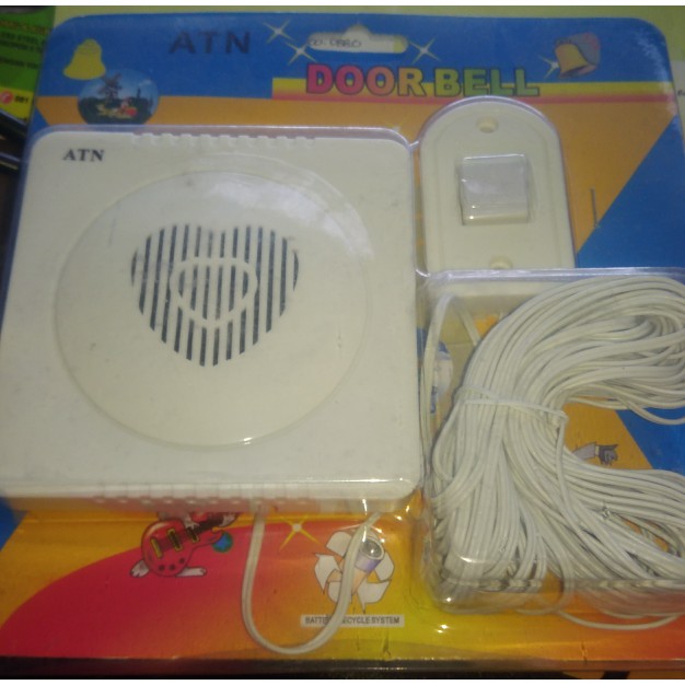 Bell Pintu Ding Dong Kabel 5 Meter