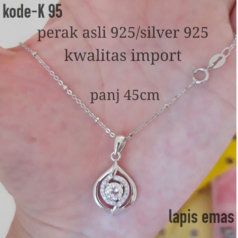 KALUNG JEDAR/KALUNG WANITA/KALUNG MURAH/KALUNG MATA/PERHIASAN PERAK/PERAK ASLI/SILVER 925/KALUNG
