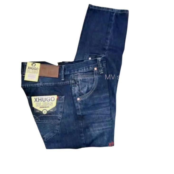 mcoe Xhugo bless denim / Jeans Fashion Pria / Celana panjang pria / Celana Jeans pria / Hugo bless o