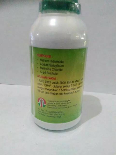 Obat ikan anti lumut NEVER GREEN 250ML