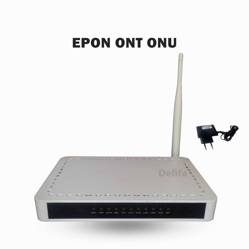 Modem FTTH Wifi Router ONT ONU EPON OLT HIOSO TESTED