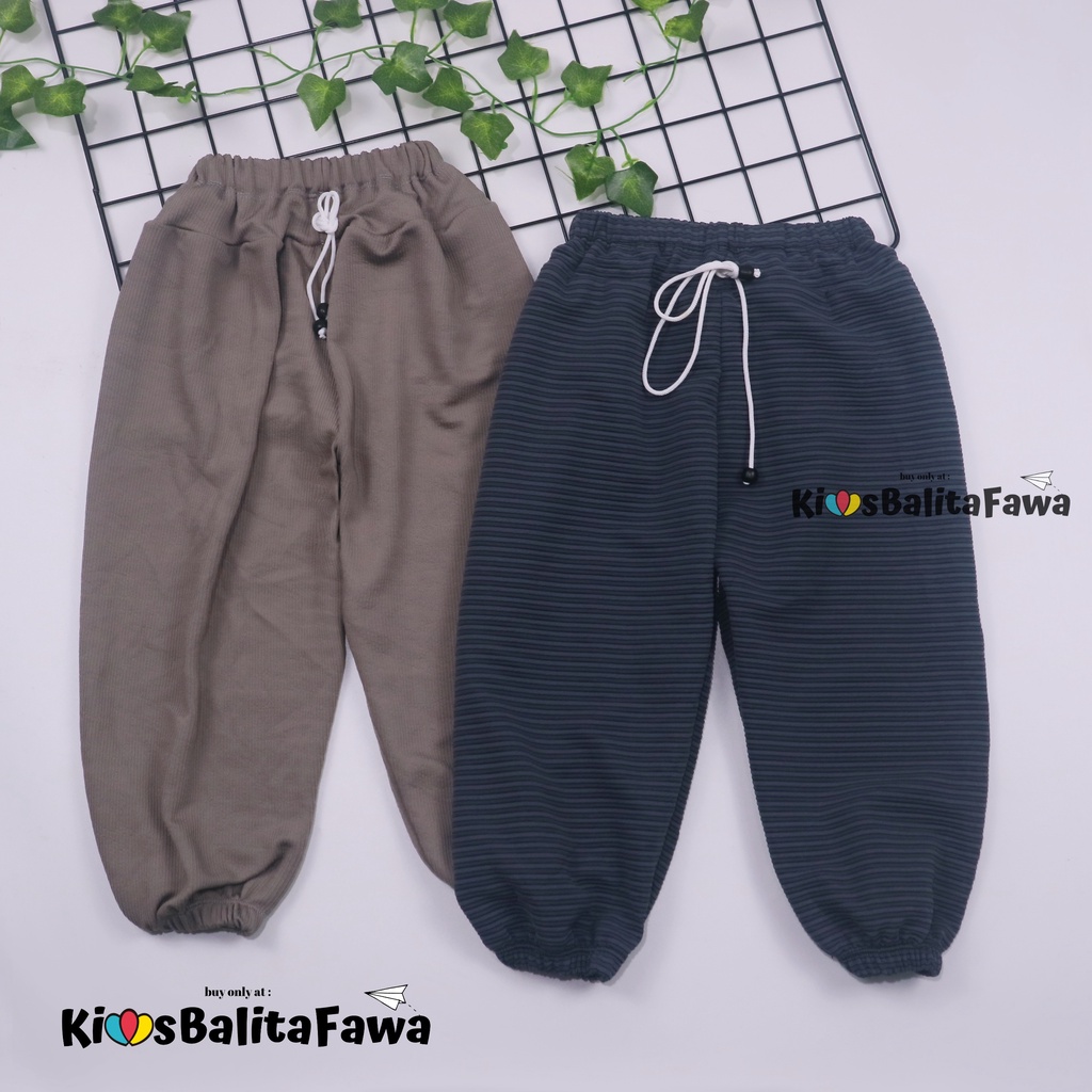 Jogger Molly Uk 3-4 Thn / Pants Celana Panjang Anak Perempuan Murah Joger Import Grosir Polos Murah babycinnamon