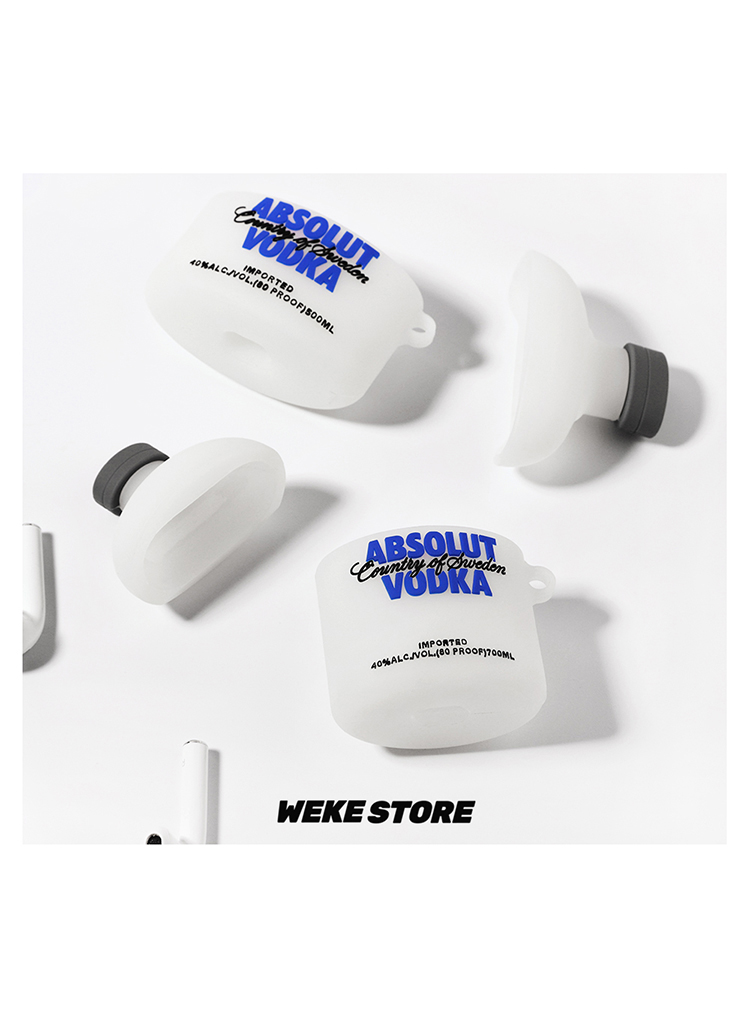 Casing Silikon Apple Airpods Pro 3 / 2 / 1 Gambar Minuman