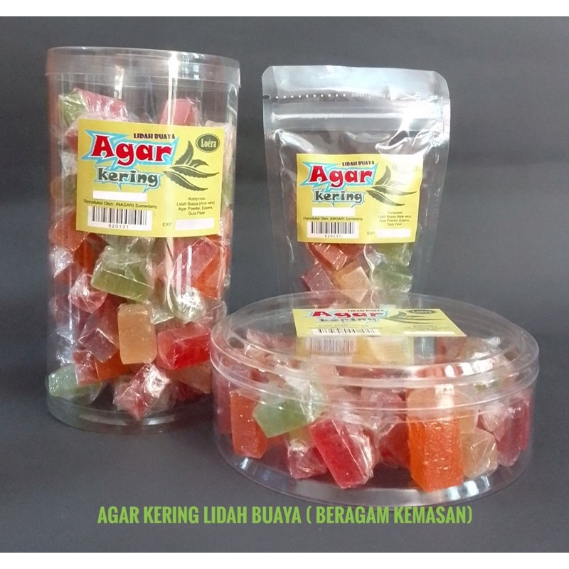 

Agar Kering lidah Buaya