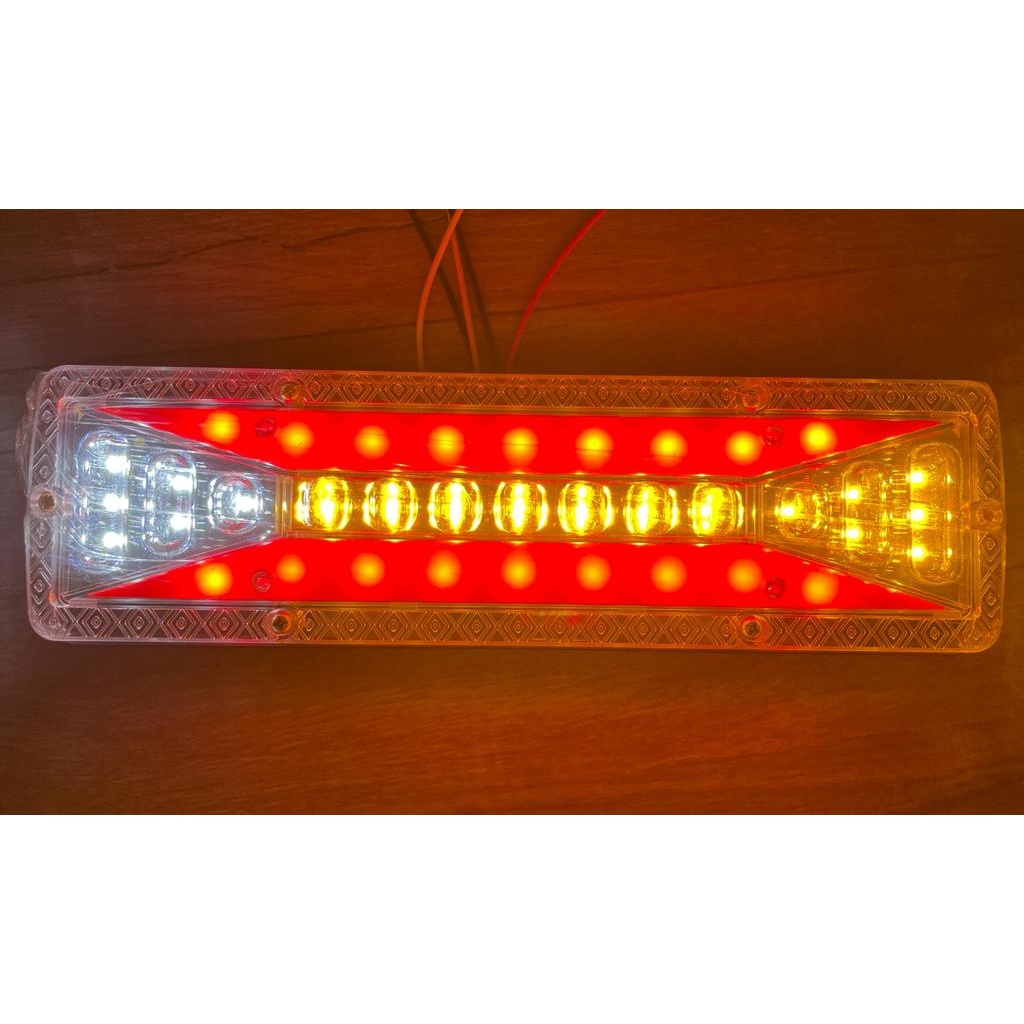 Stop Lamp 24 Volt 12 Volt Truk Model Ukir / Lampu Rem Truck 12V 24V Model Ukir