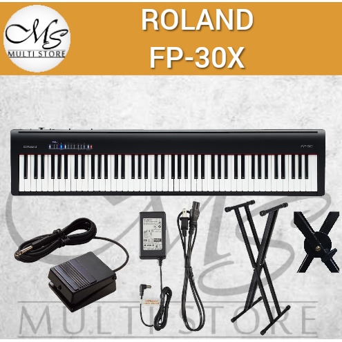 Digital Piano - Roland Fp30x - Roland Fp 30x - Fp30 - Fp 30 - Stand - Garansi Resmi