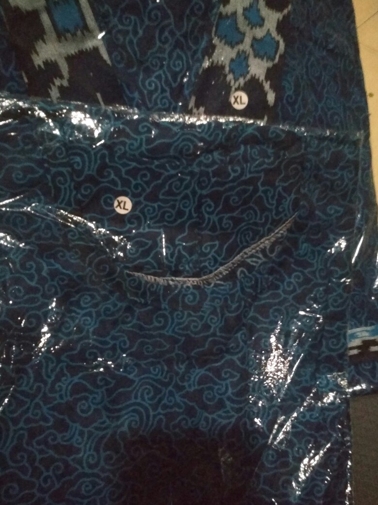 Maura Couple - Sania Ruffle Batik Couple - Atasan Couple Batik - Couple Asmara Linggar450