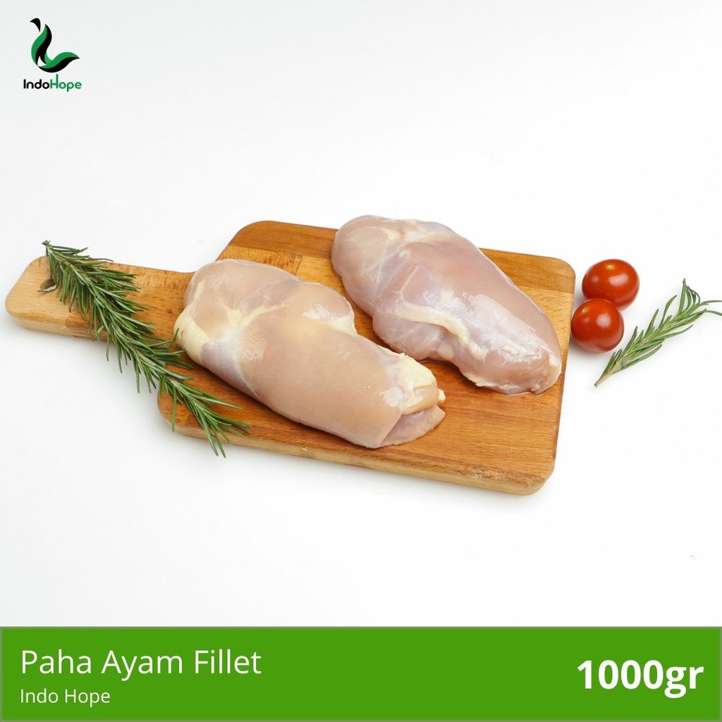 

Boneless Paha Ayam Fillet Tanpa Kulit 1000gr