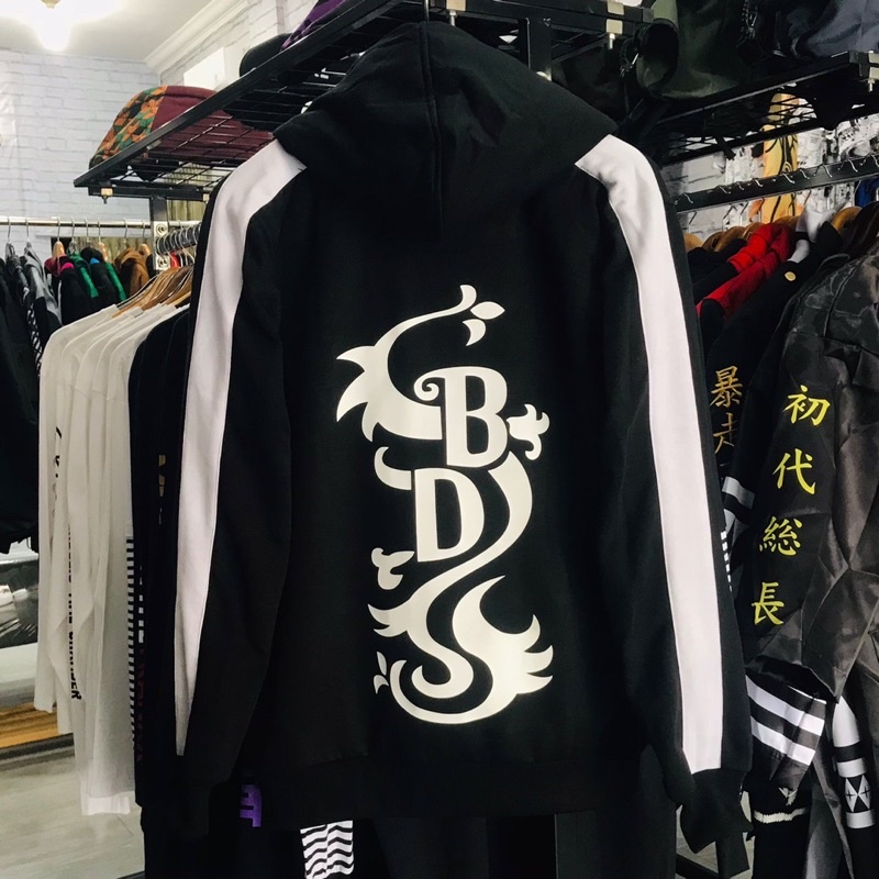 Sweater Stripe Black Dragon Anime Tokyo Revengers