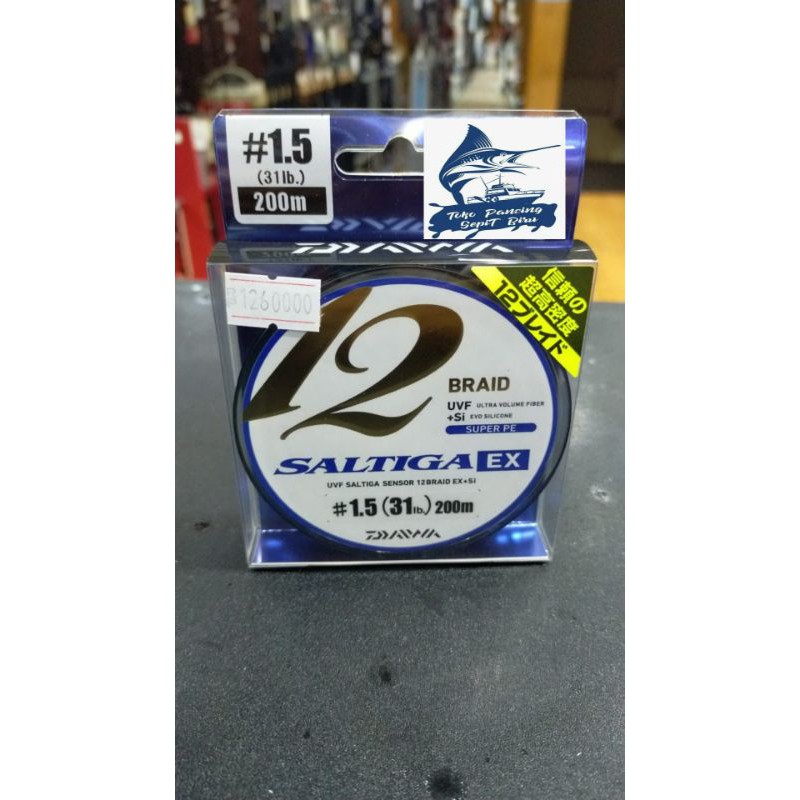 SENAR PE DAIWA SALTIGA EX UVF SENSOR PE1.5 200M