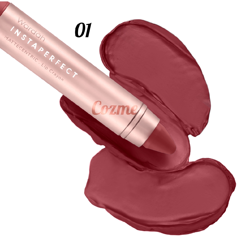 WARDAH Instaperfect MatteCentric Lip Crayon 3gr