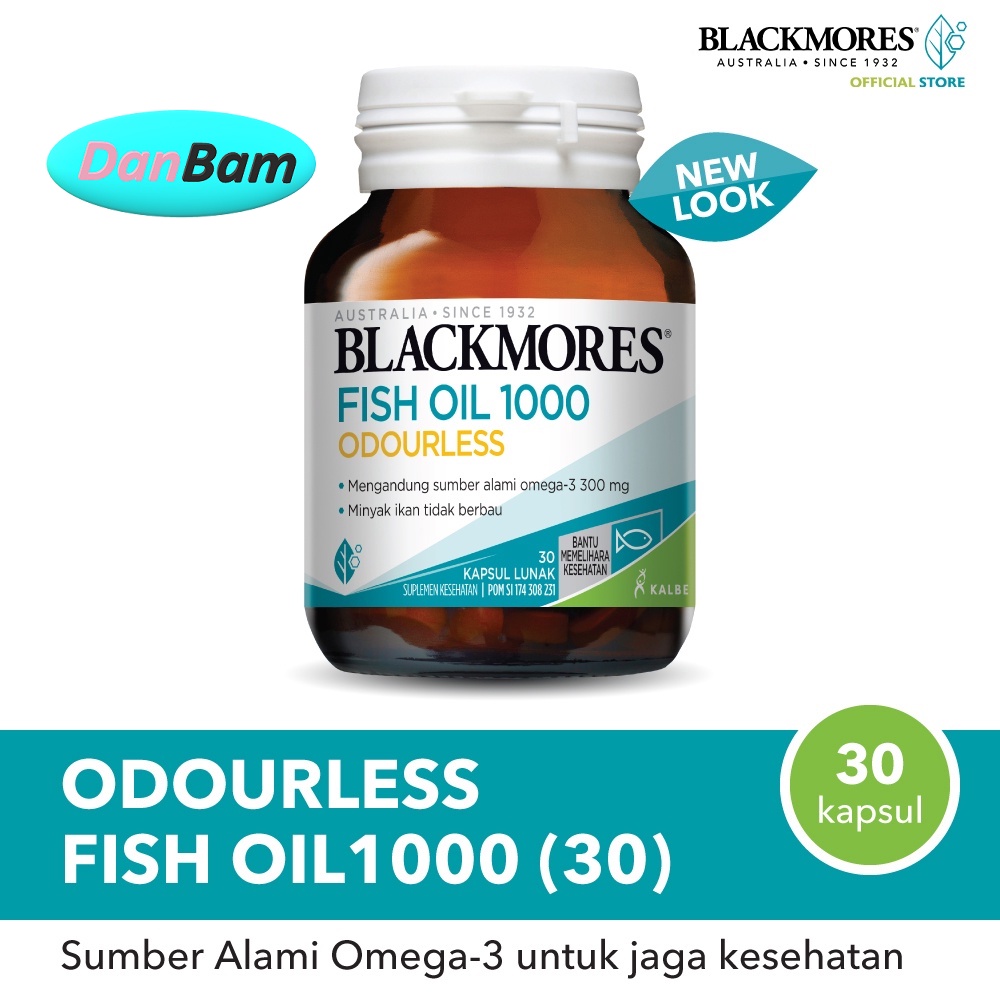 Blackmores Odourless Fish Oil 1000 (30)