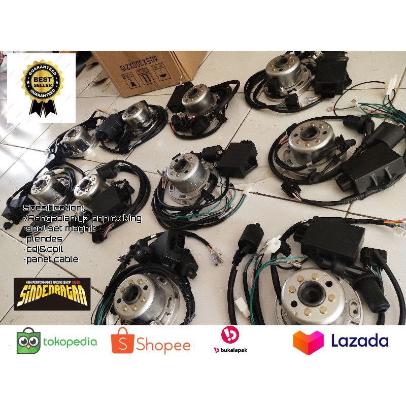 Pengapian magnit Yz pnp rx king fullset