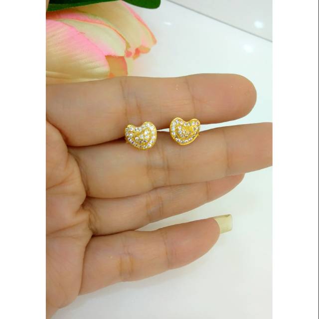 SUBANG LAPIS EMAS/subang xuping/subang import