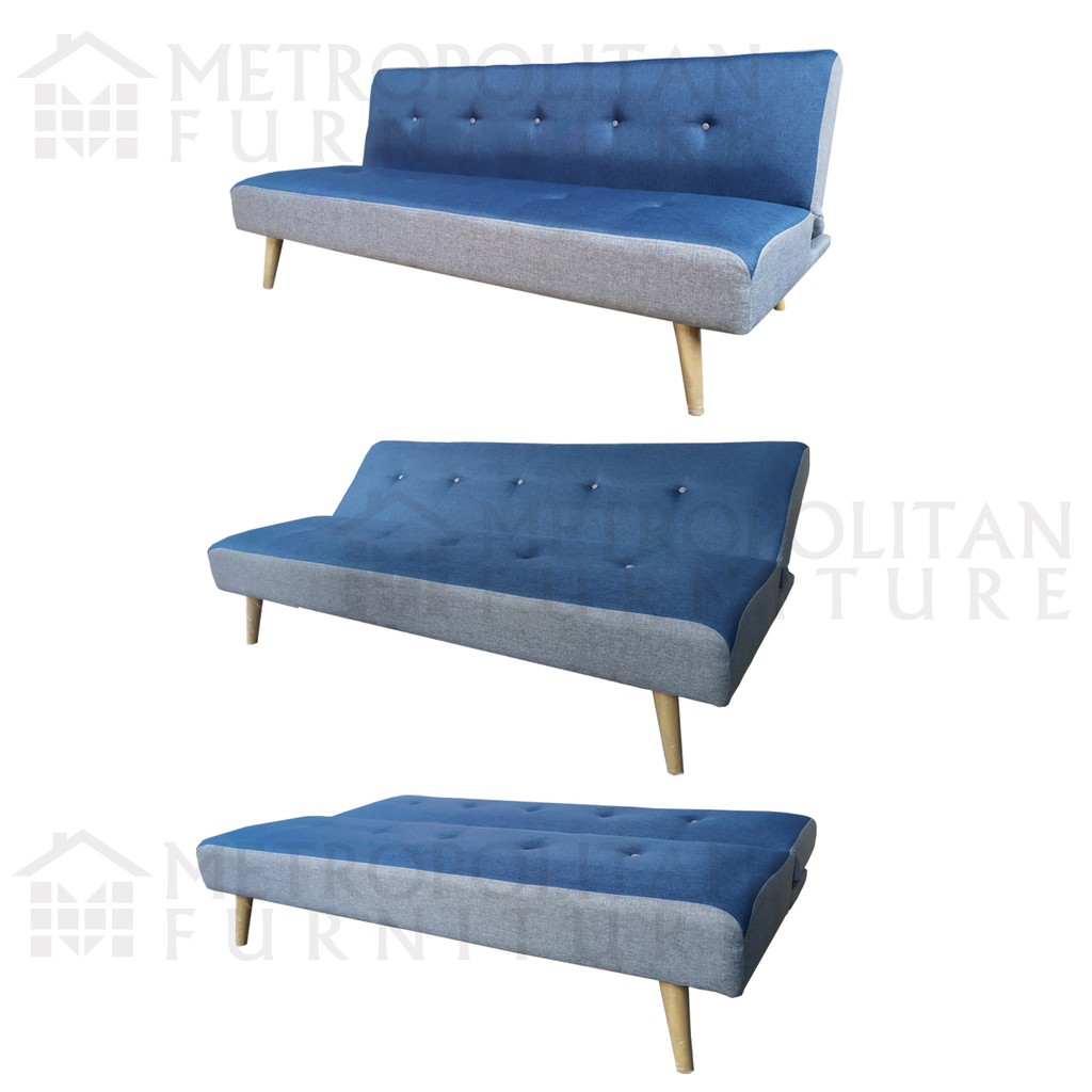 SOFA BED Scandinavian Appoline / Sofabed 3 Seater / Sofa Tamu 3 dudukan Retro