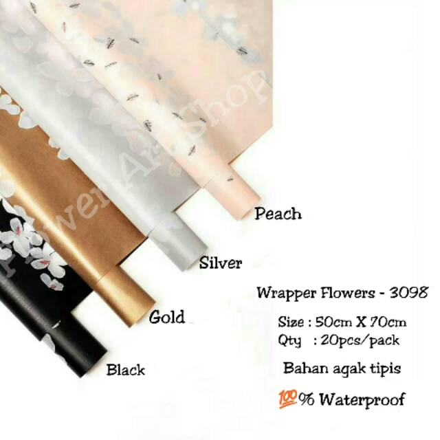 

Wrapper korea / kertas bunga / chellophane 3098