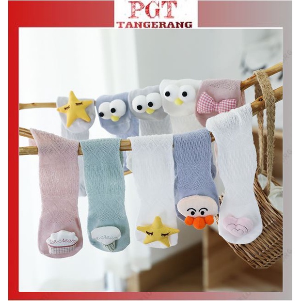 PGT - GGB Kaos Kaki Panjang Bayi Boneka 3D