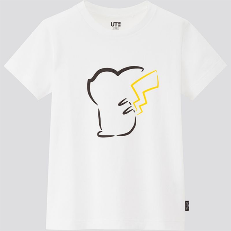 kaos uniqlo pokemon unisex t-shirt ut pikachu series(full tag & label)-04