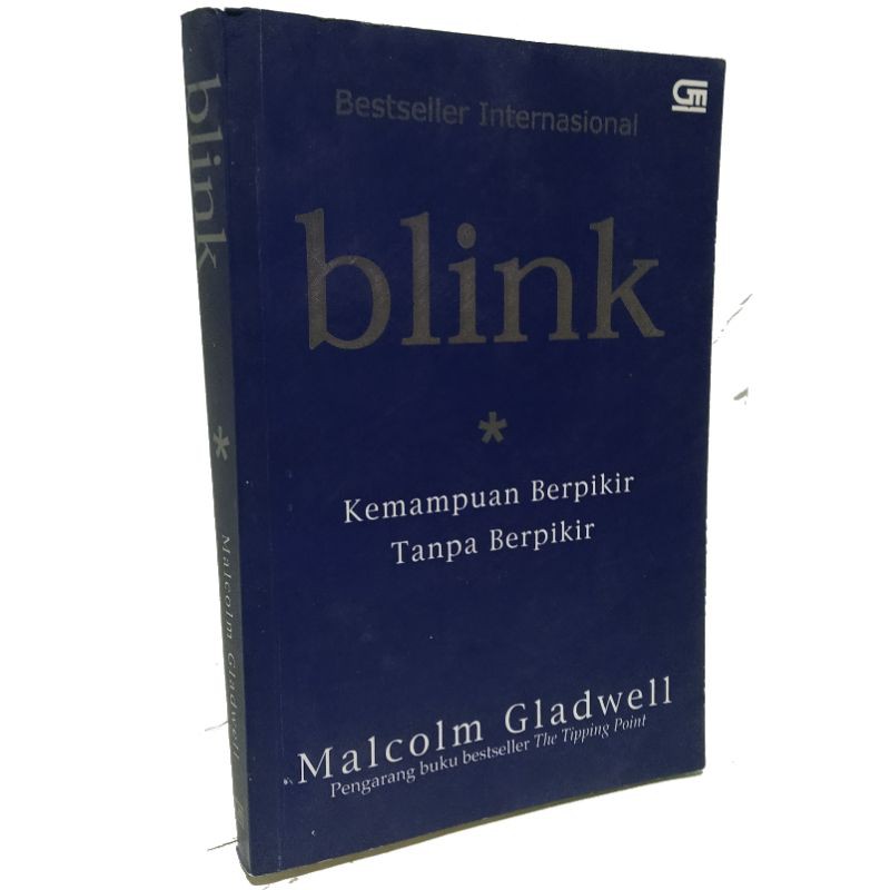 buku Blink kemampuan Berpikir tanpa Berpikir by Malcolm Gladwell original