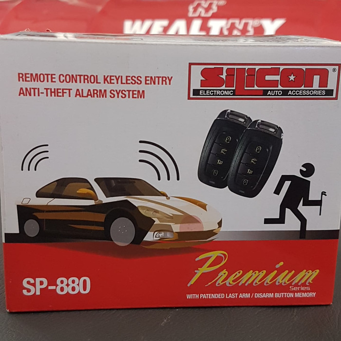 Alarm mobil merk Silicon SP 880