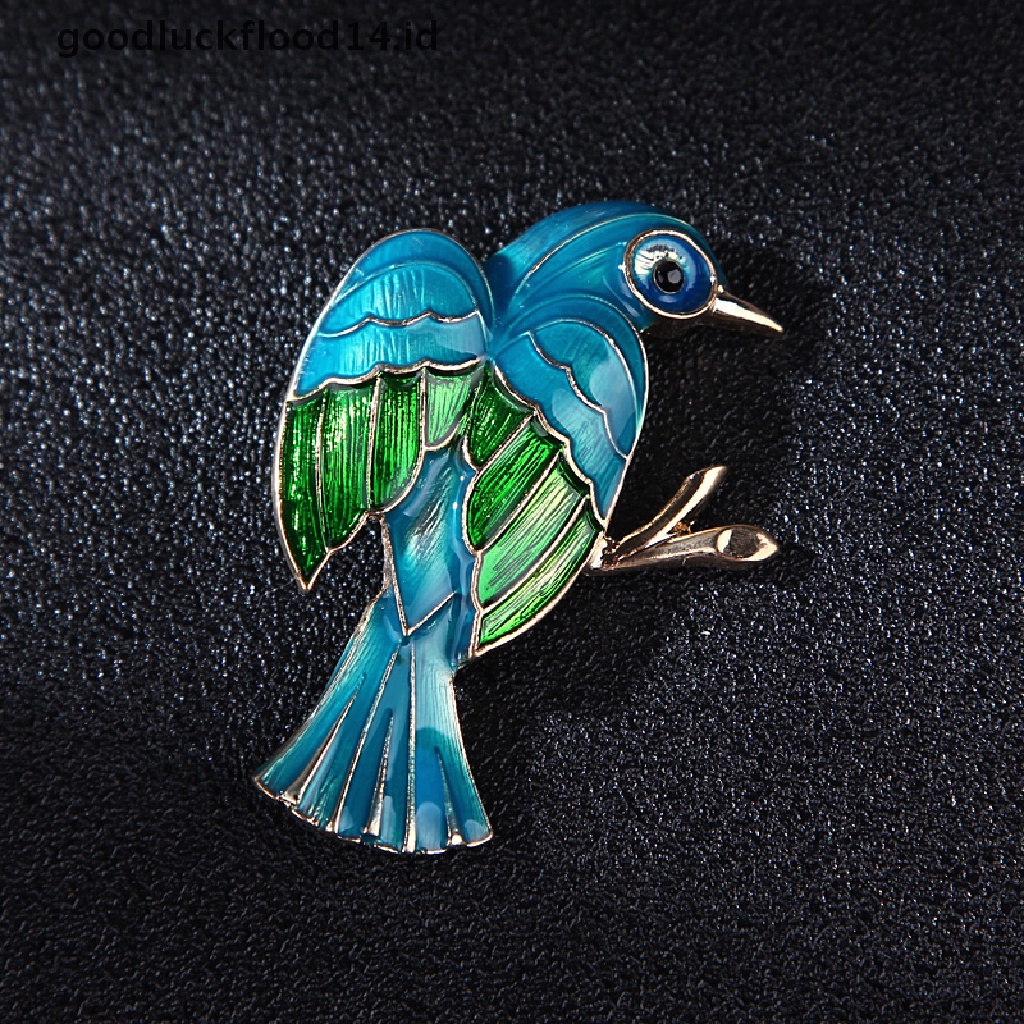 [OOID] Women Flamingo Crystal Bird Phoenix Animal Bird Owl Breastpin Brooch Pin Jewelry ID