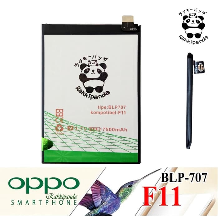 Baterai BATTERY Oppo F11 BLP-707 Double IC Protection ORIGINAL