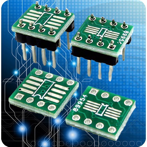 SOP8 SOIC8 to DIP8 Adapter PCB Conveter Board