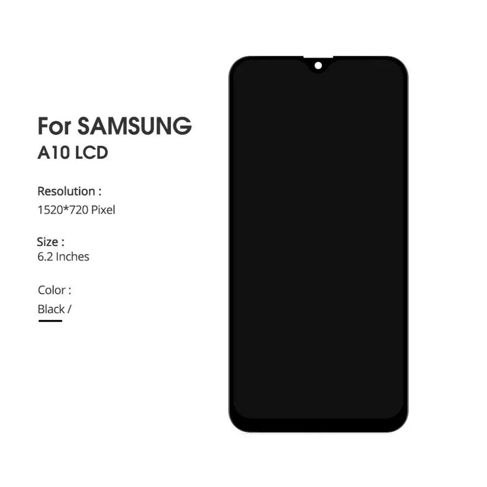 LCD LAYAR TAMPILAN SAMSUNG A10 A105 SM-A105F/DS SM-A105FN/DS SM-A105G/DS SM-A105M/DS FULLSET TOUCH