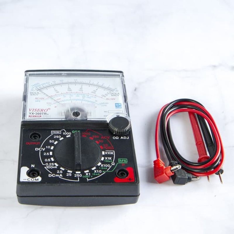 Multitester Analog Manual - Multi meter manual (Besar)