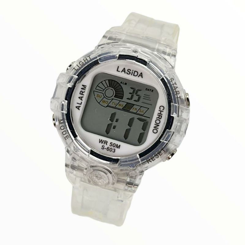 Jam Tangan Lasida Digital Rubber
