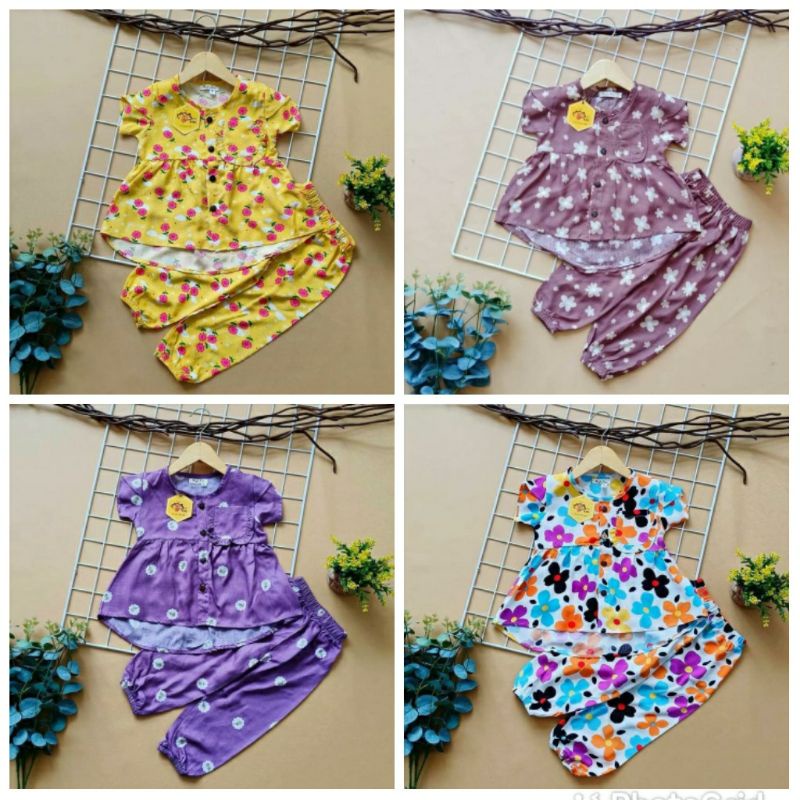 SET KIMBERLY ANAK/PIYAMA/SETELAN