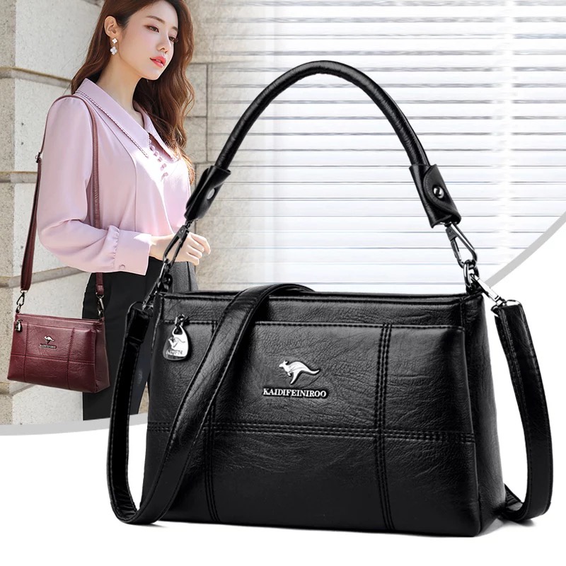 Hot Sale Fashion Tas Selempang Kulit Wanita Simple Elegant