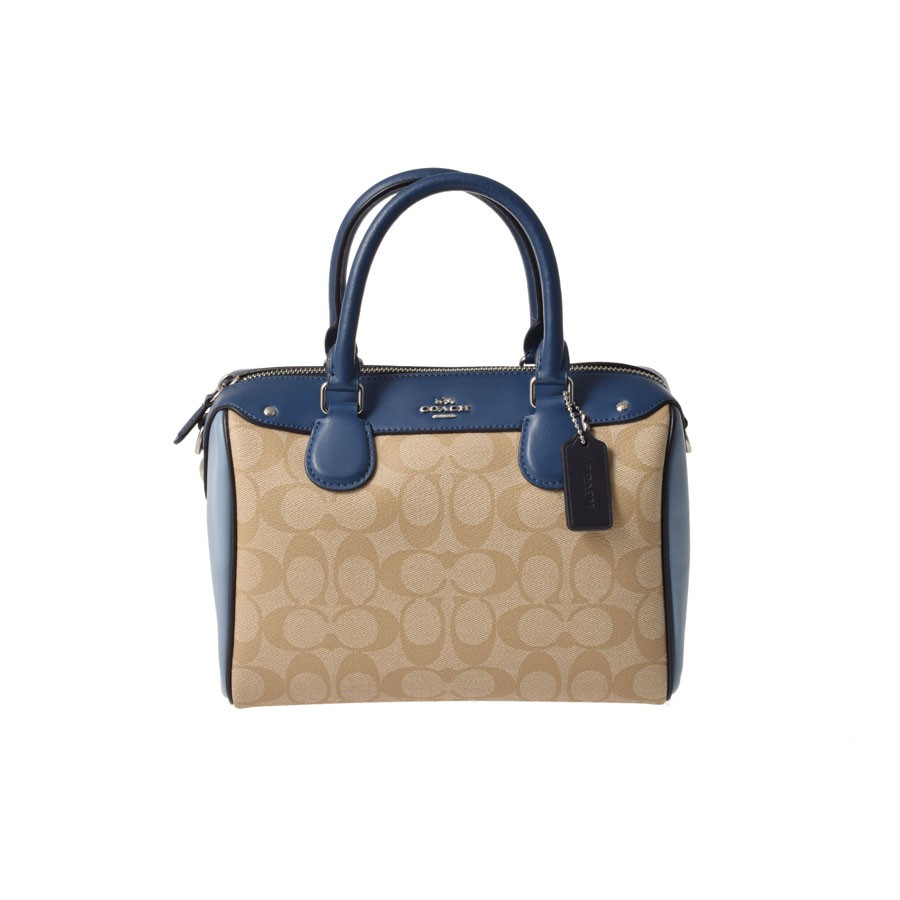 Tas Wanita Coach Mini Bennet Signature Colorblock Original