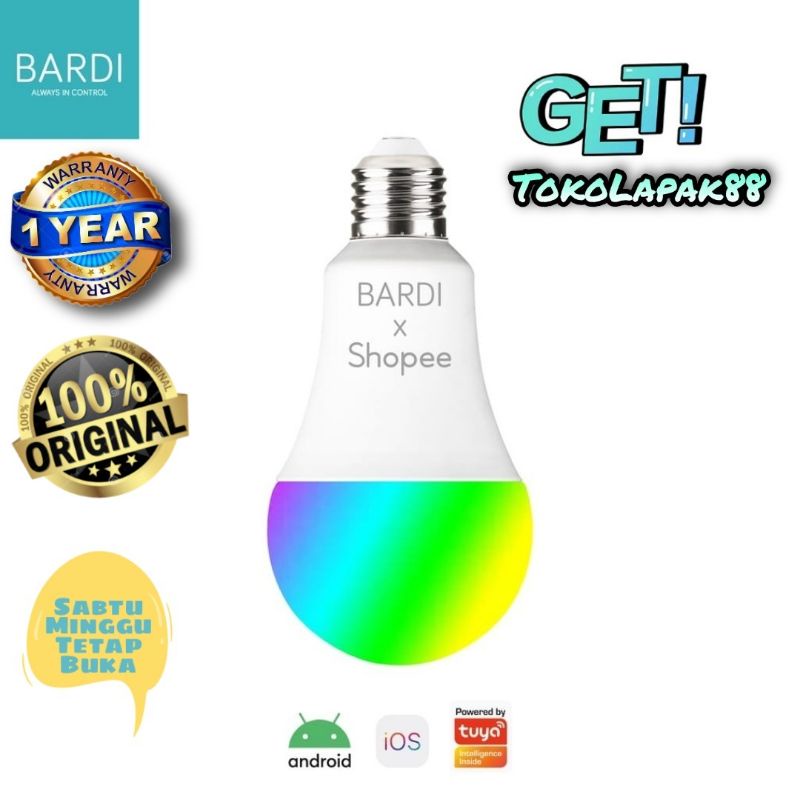 BARDI Smart led BT 9W Bluetooth RGBWW 9 watt