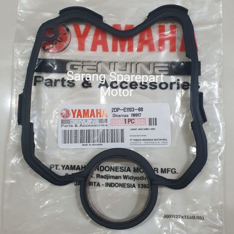 karet Head Gastket Cylinder Oring Cover Yamaha Nmax Aerox 155 2DP