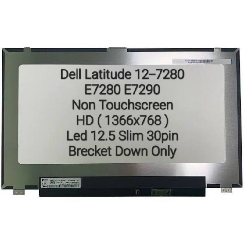 Led Lcd Dell Latitude E7280 E7290 Non Touchscreen HD