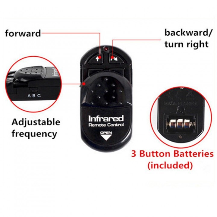 Prank Toys Giant Roach Remote Control Cocroach - Mainan Kecoa