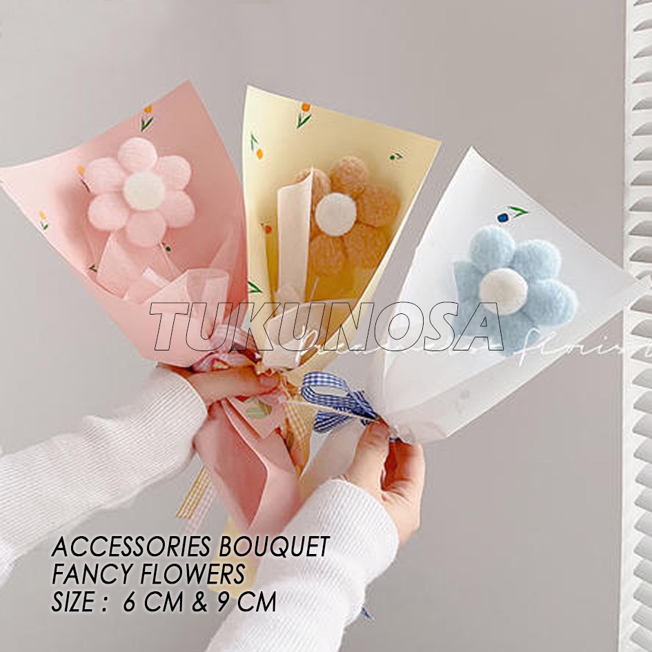 

FANCY FLOWERS & LOVE STIK BUNGA LOVE BULU GEMESIN - ACCECORIES BOUQUET AKSESORIS BUKET