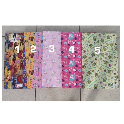 

Kertas Kado Fancy / Paper Wrap / Gift Wrap / Parcel / Packing / Kertas Kado Motif Animal / Birthday