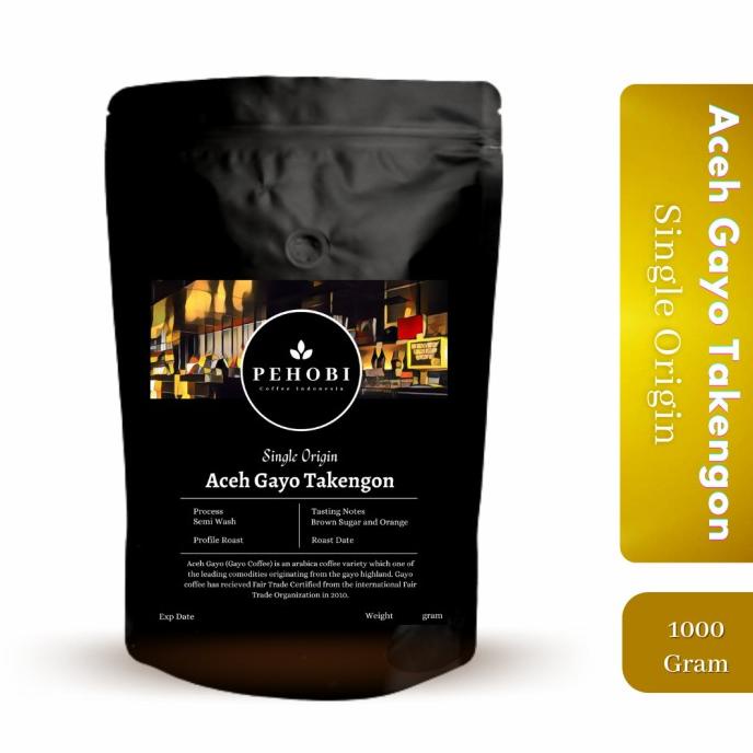 

PEHOBI Kopi Arabica Aceh Gayo Takengon 1KG -Diskon Besar