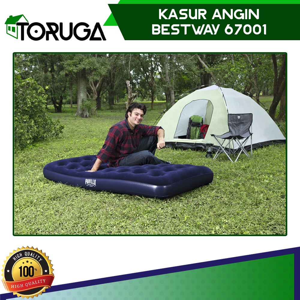 Kasur Angin Twin Size Bestway 67001 188 x 99 cm Matras Karet Air Bed