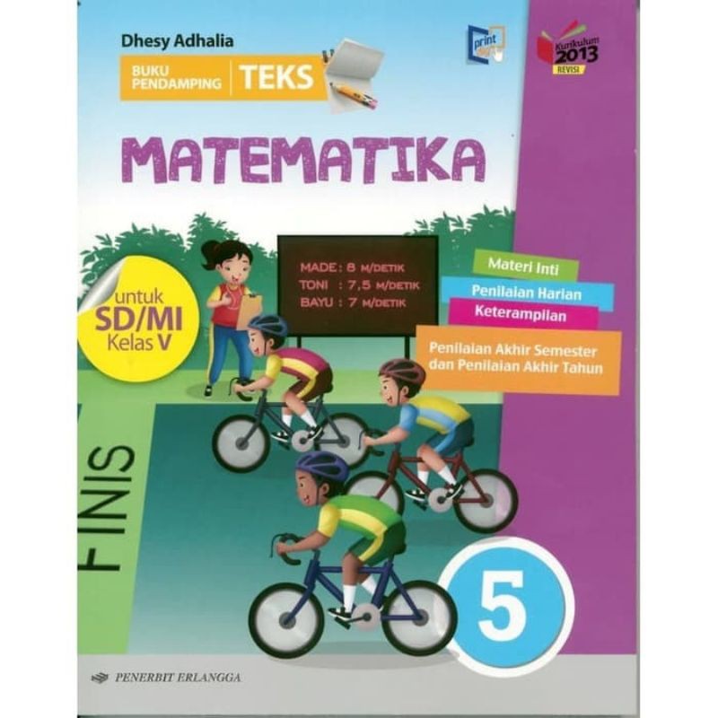 Buku SD Buping Matematika Kelas 5 Erlangga