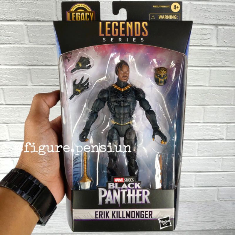 MARVEL LEGENDS SERIES BLACK PANTHER LEGACY ERIK KILLMONGER ORIGINAL HASBRO ACTION FIGURE