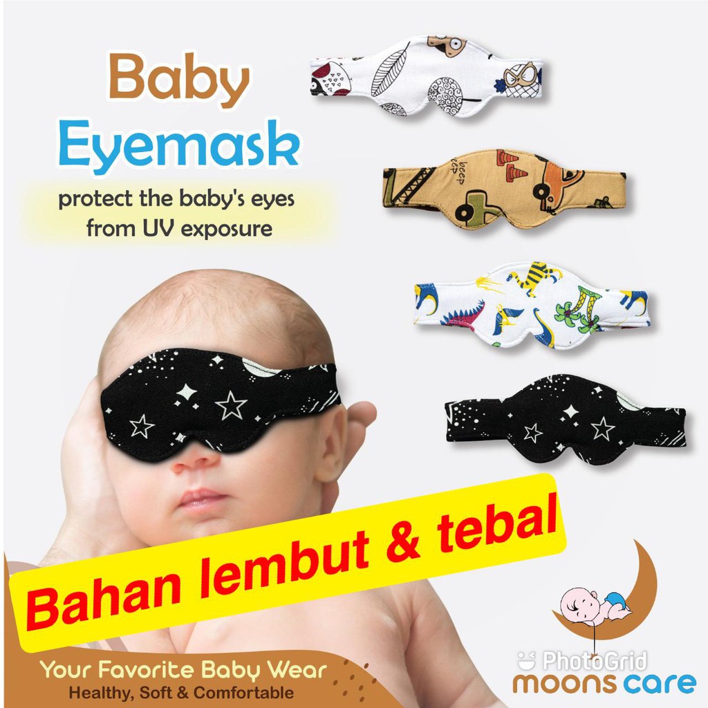 KACAMATA Jemur Bayi Moons Baby Eye Mask Protector  Kaca mata jemur bayi kacamata sun protector baby