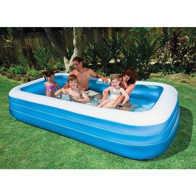 Kolam renang anak Bestway jumbo 305 cm 54009 - kolam kotak besar