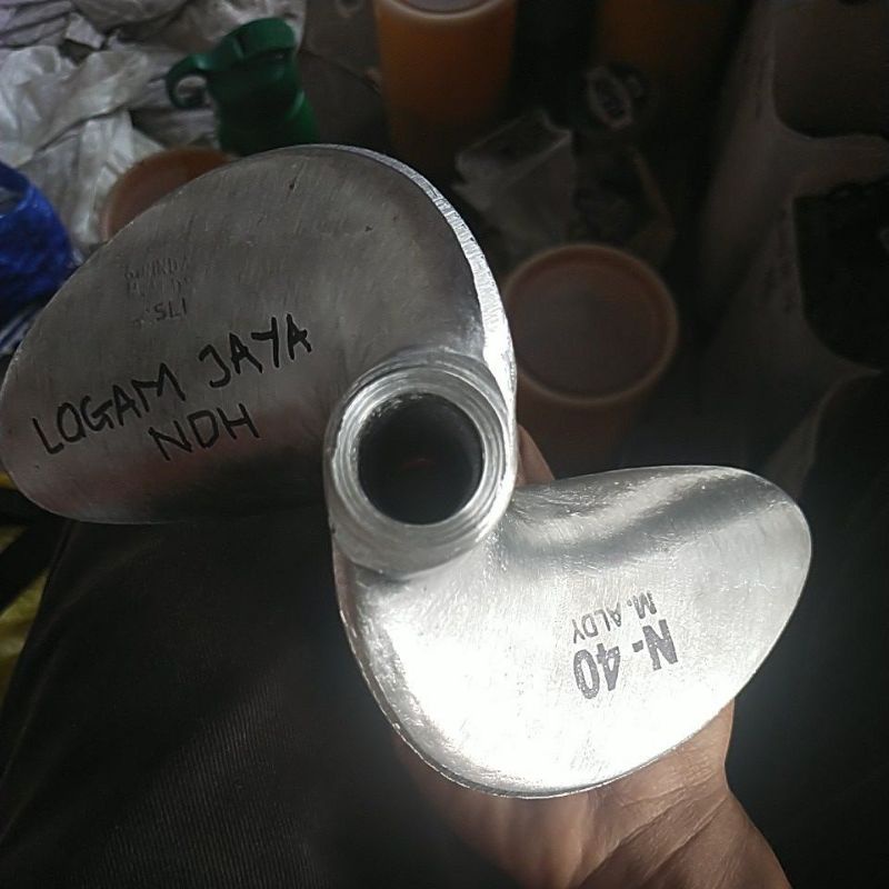 baling baling perahu balap/kipas perahu balap N40 as 3/4